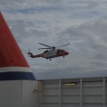 Irish Coastguard training winching exercise.